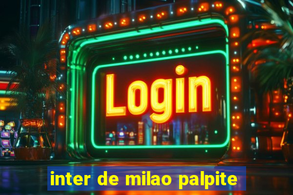 inter de milao palpite